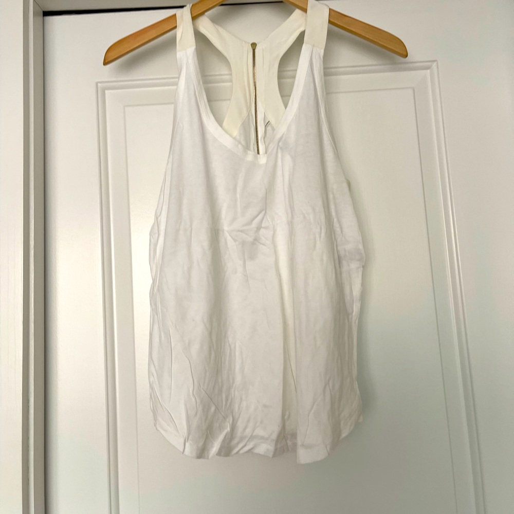 Sandro White Tank Top size M/3